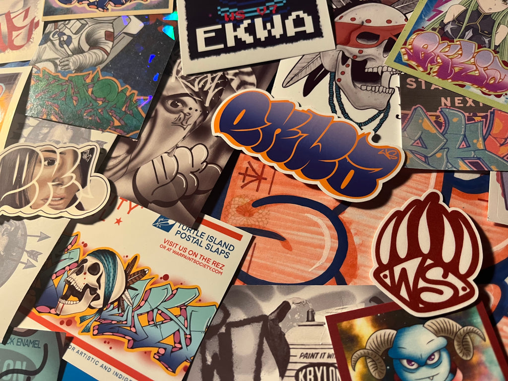 Graffiti Sticker Pack by Matt “Ekwa” Stick