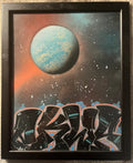“Spaced” (16x20”) Original Art by Matt “Ekwa” Stick