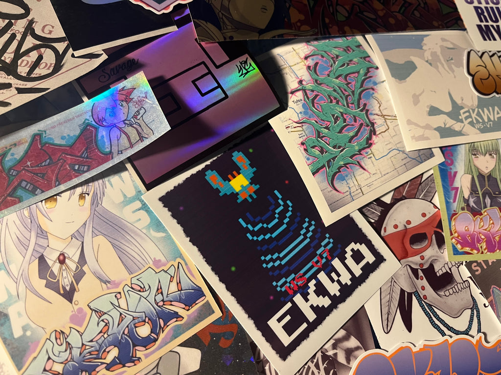 Graffiti Sticker Pack by Matt “Ekwa” Stick