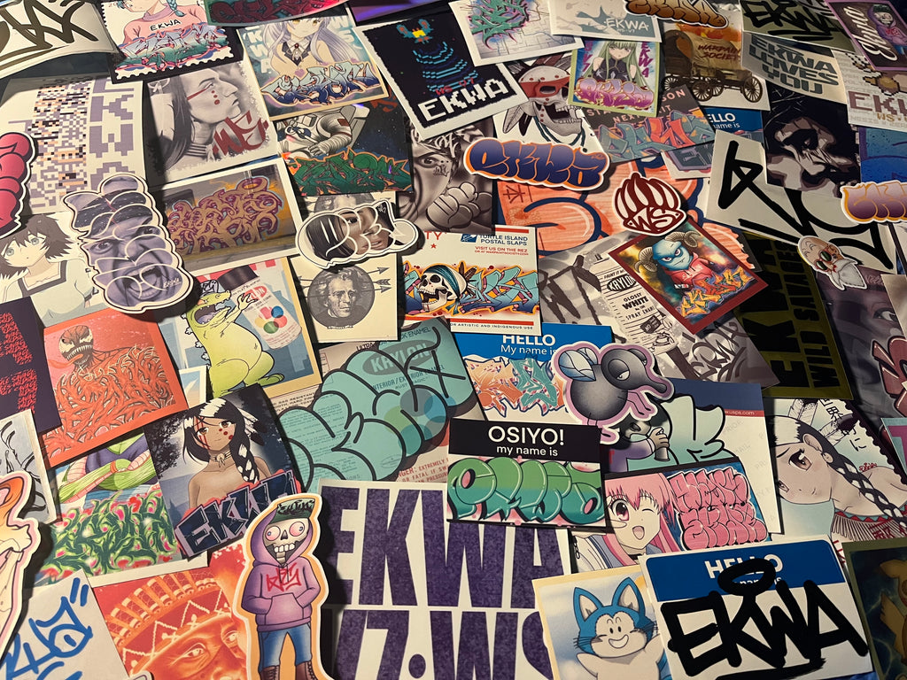 Graffiti Sticker Pack by Matt “Ekwa” Stick