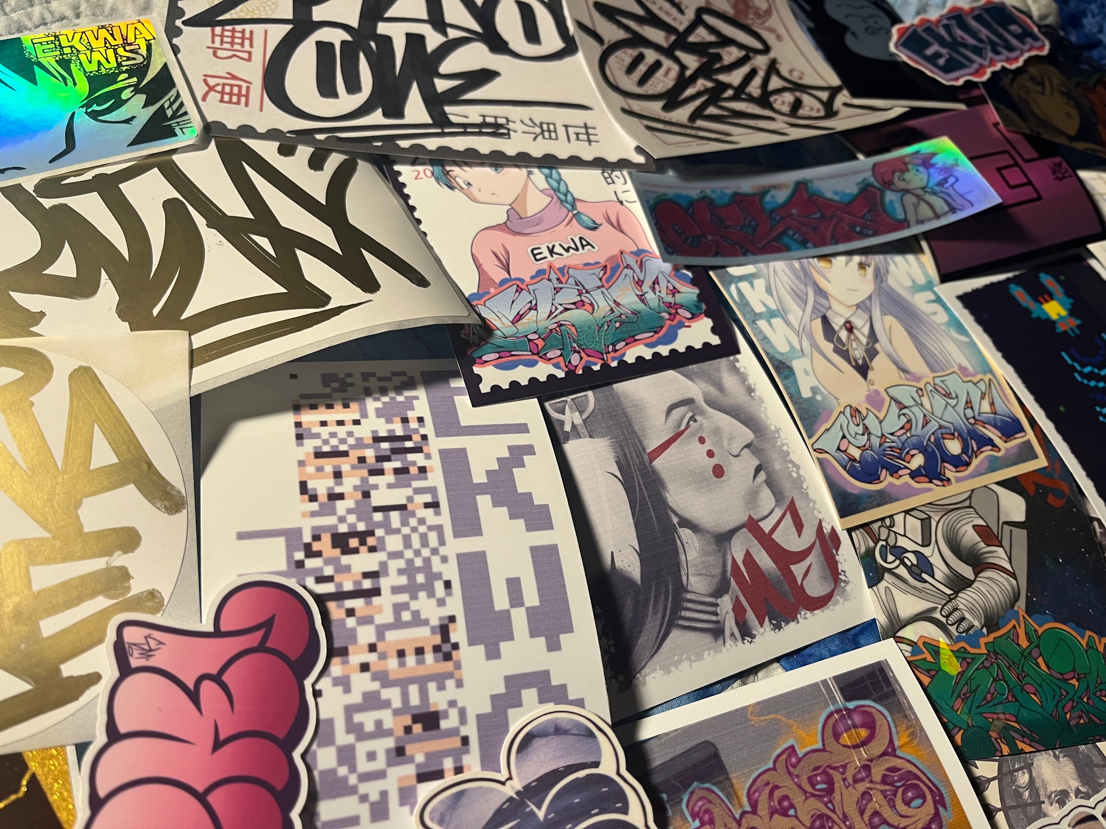 Graffiti Sticker Pack by Matt “Ekwa” Stick