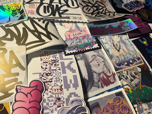 Graffiti Sticker Pack by Matt “Ekwa” Stick