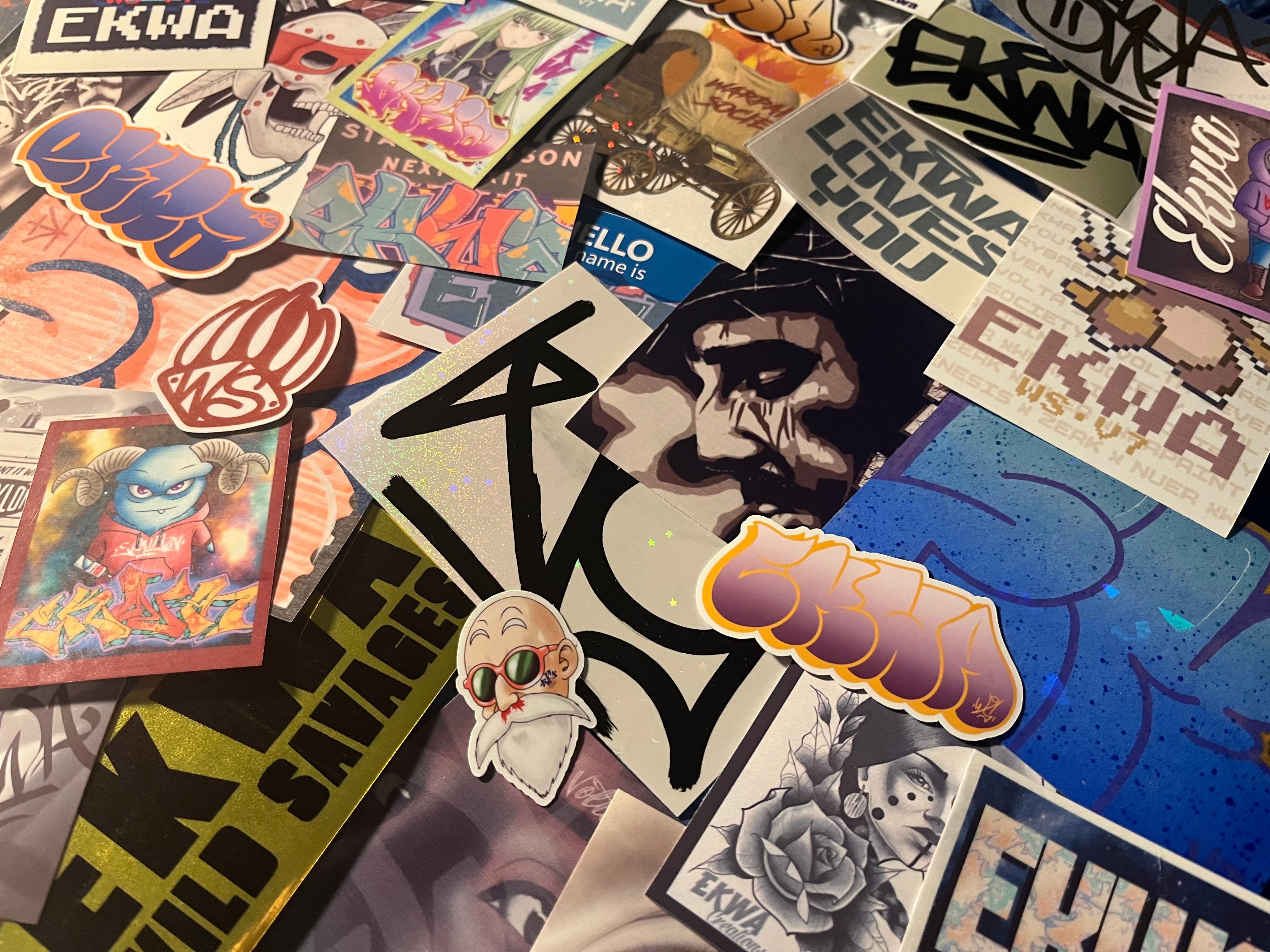 Graffiti Sticker Pack by Matt “Ekwa” Stick