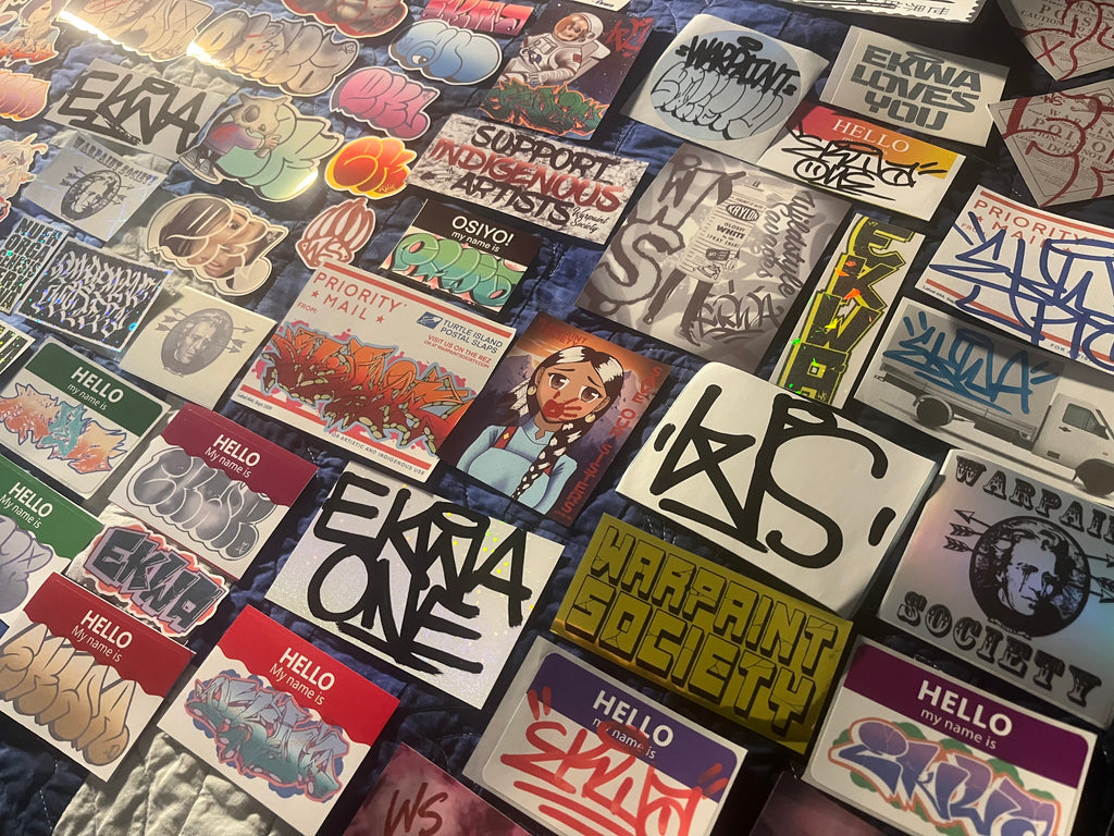 Graffiti Sticker Pack by Matt “Ekwa” Stick