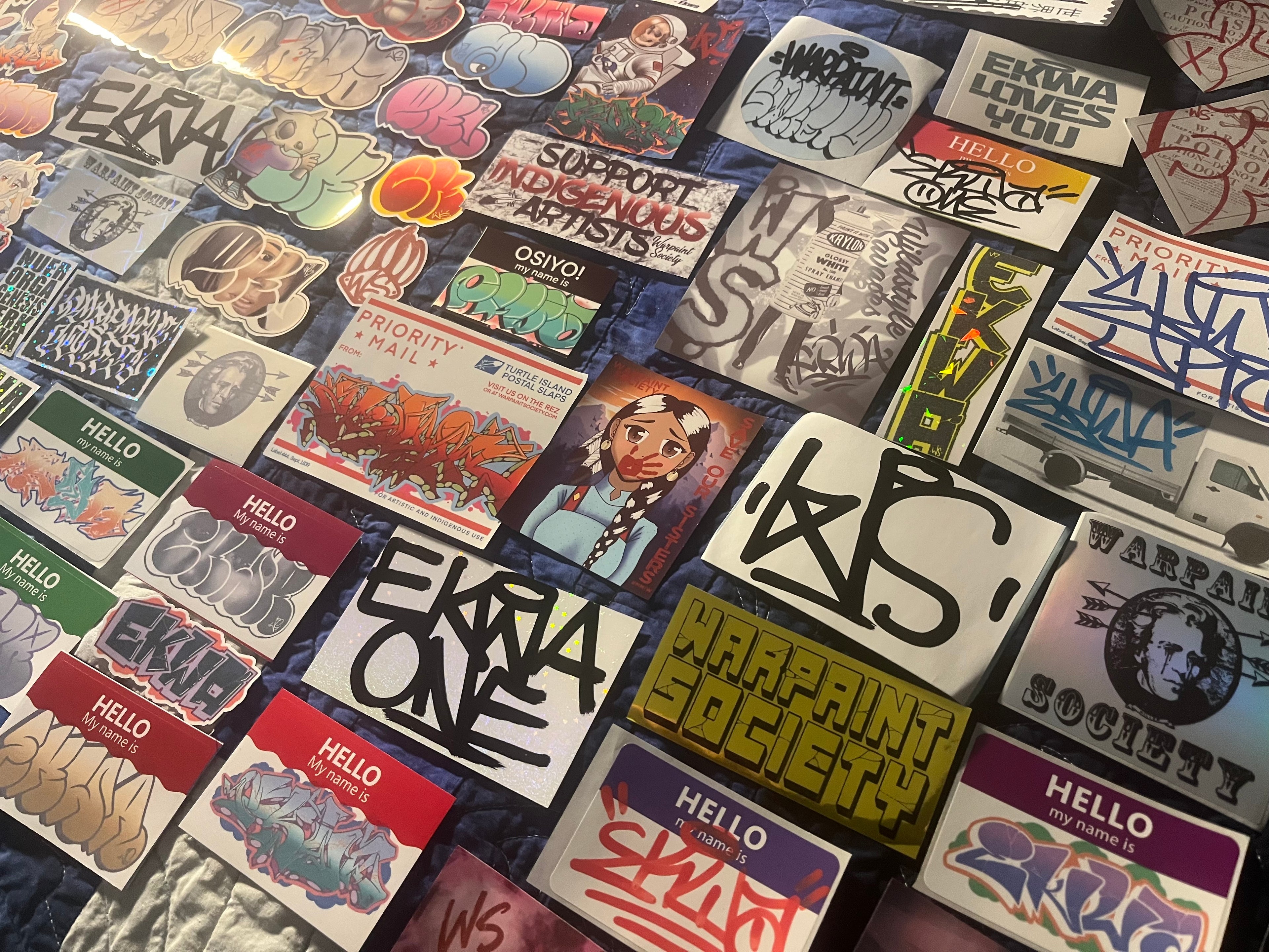 Graffiti Sticker Pack by Matt “Ekwa” Stick