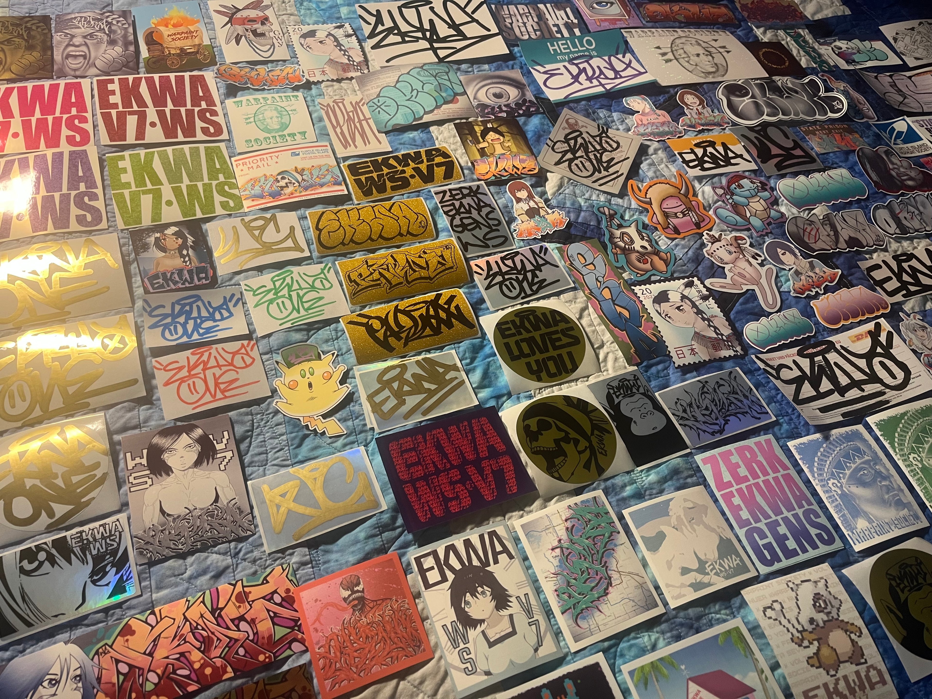 Graffiti Sticker Pack by Matt “Ekwa” Stick
