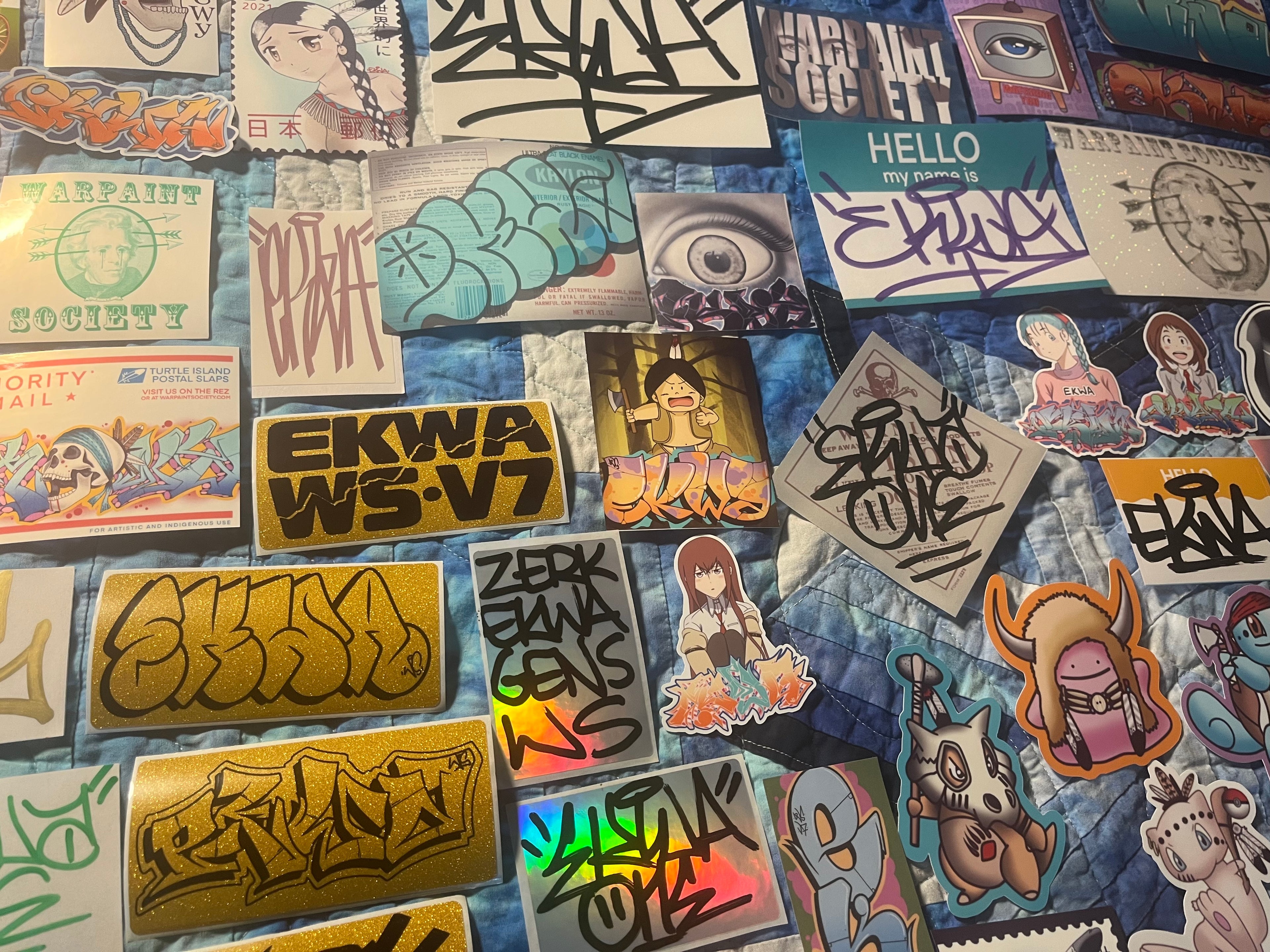 Graffiti Sticker Pack by Matt “Ekwa” Stick