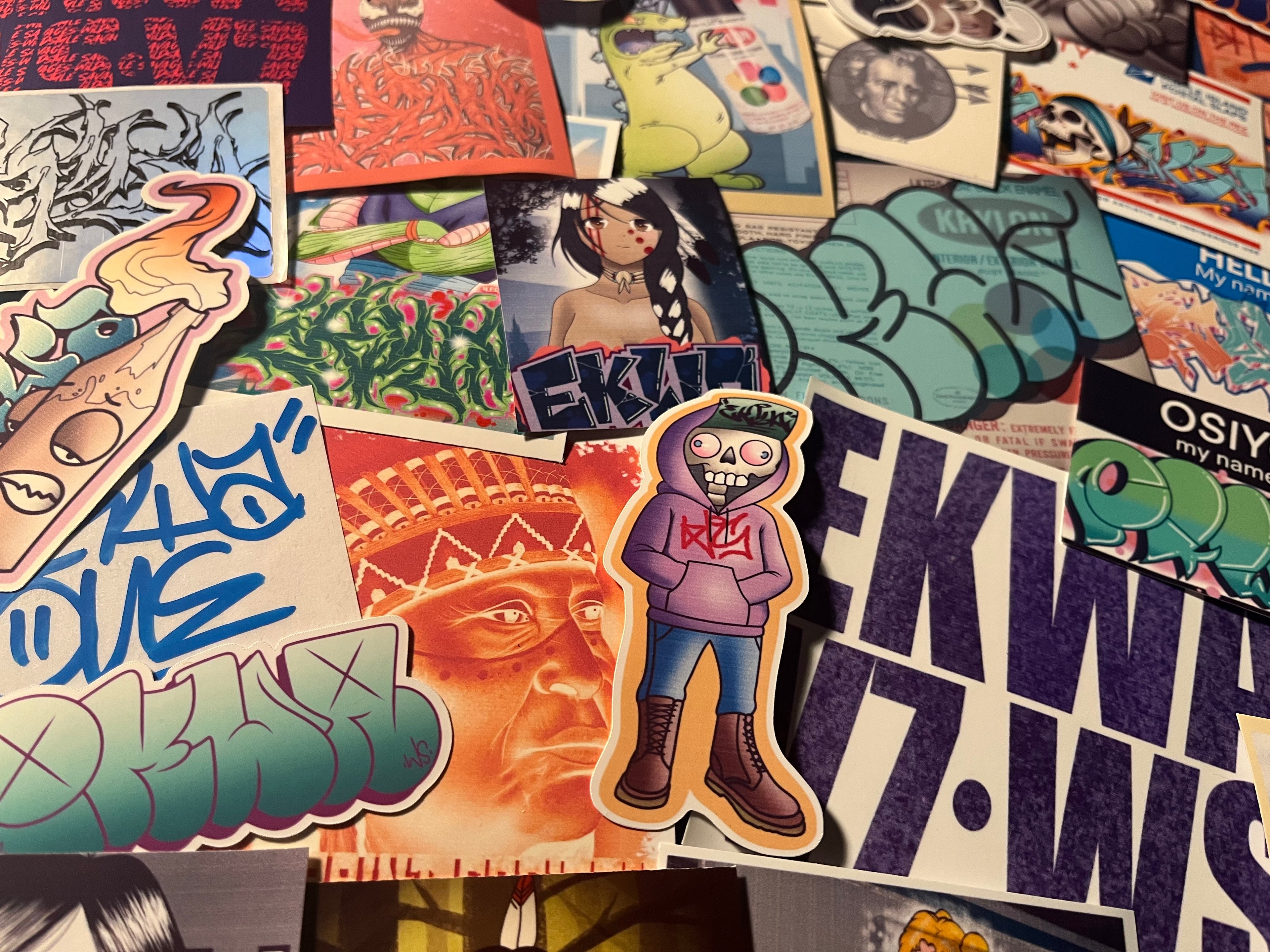 Graffiti Sticker Pack by Matt “Ekwa” Stick