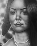 “Ancestral Markings” (16x20”) Original Painting by Matt “Ekwa” Stick