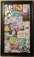 “Sticker Board #2” (12x22”) by Matt “Ekwa” Stick