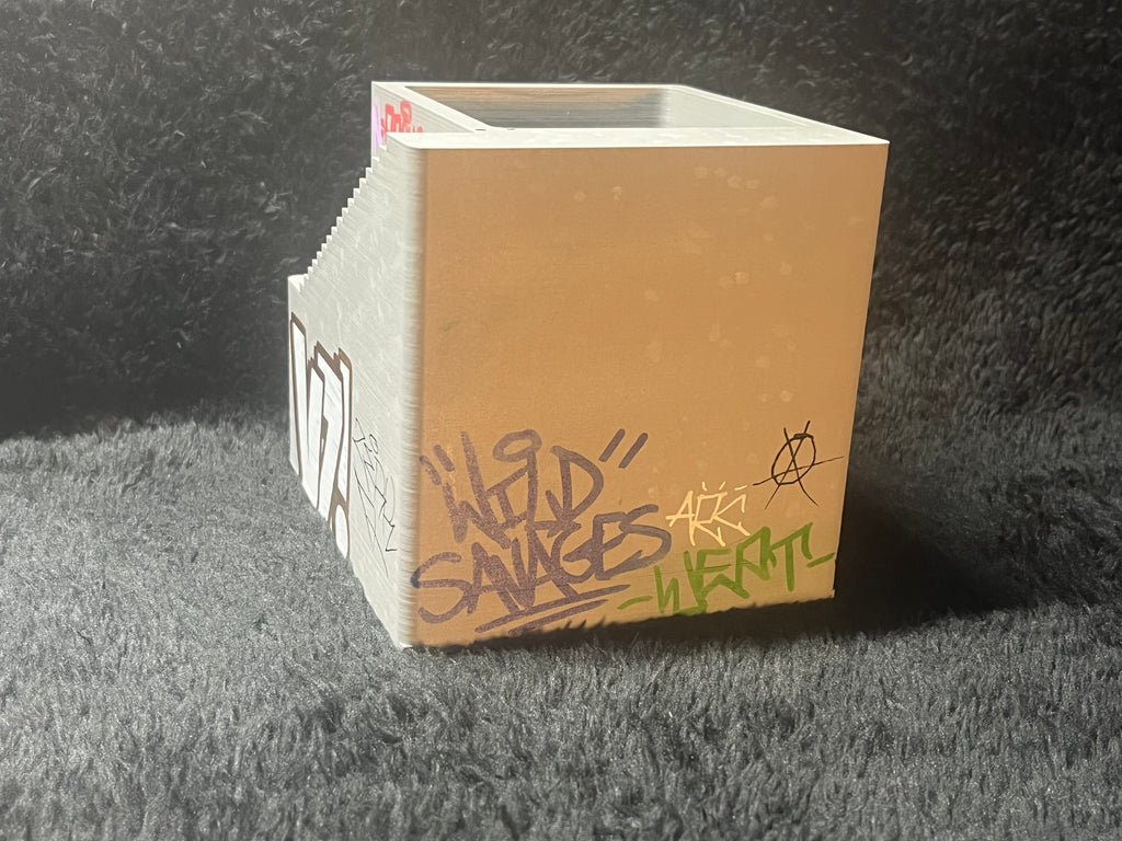 Graffiti Pen Holder (Hand-Painted) by Matt “Ekwa” Stick