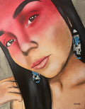 “Summer” (16x20”) Original Painting by Matt “Ekwa” Stick