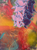 “Untitled” (18x24”) Original Art by Matt “Ekwa” Stick