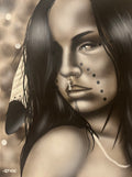 “Septum” (18x24”) Original Painting by Matt “Ekwa” Stick