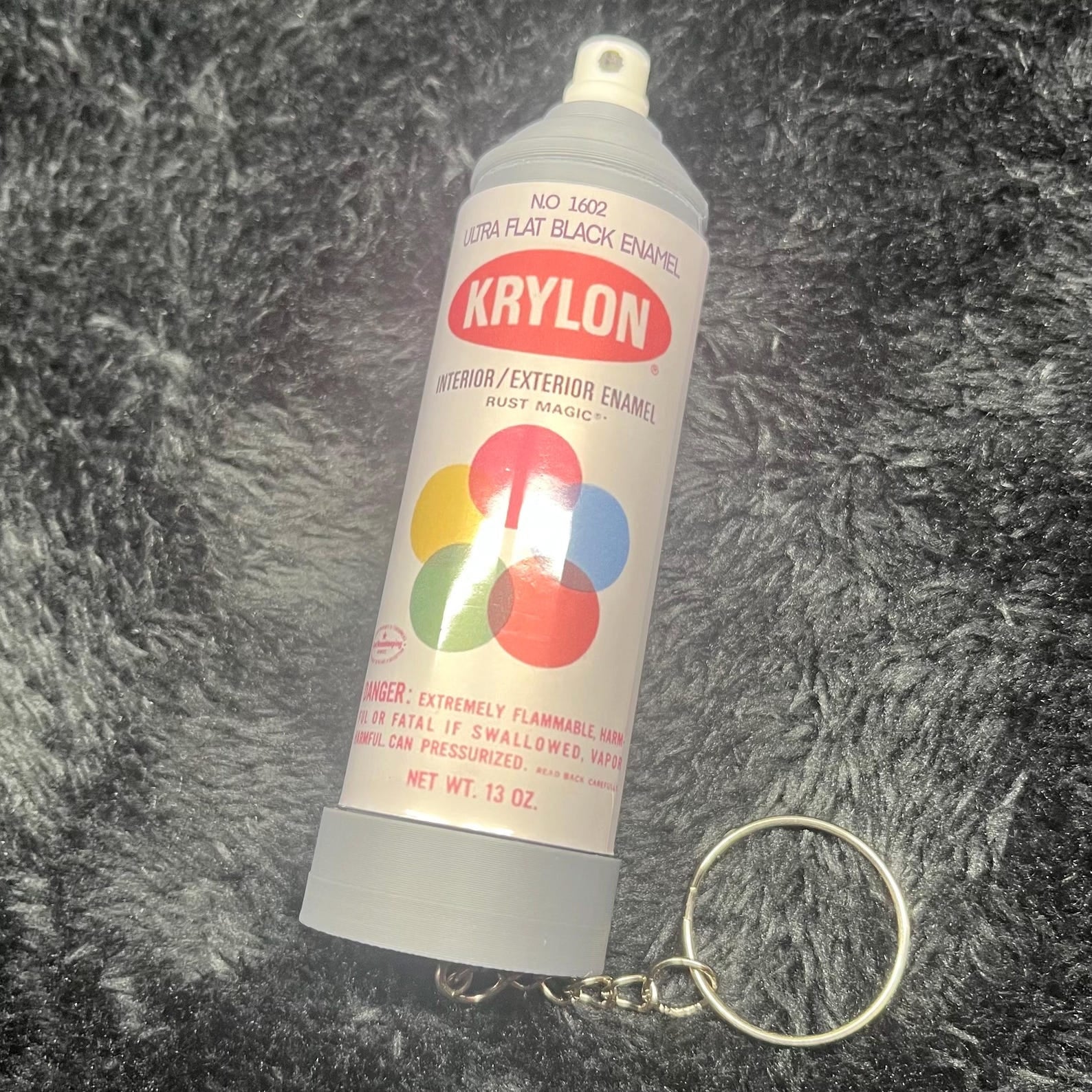 Vintage Krylon Keychain Container