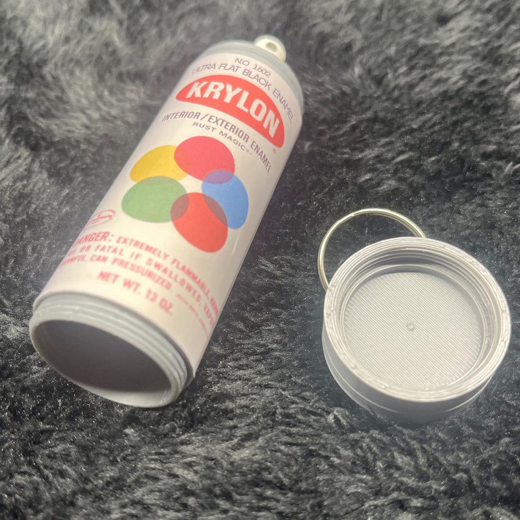 Vintage Krylon Keychain Container
