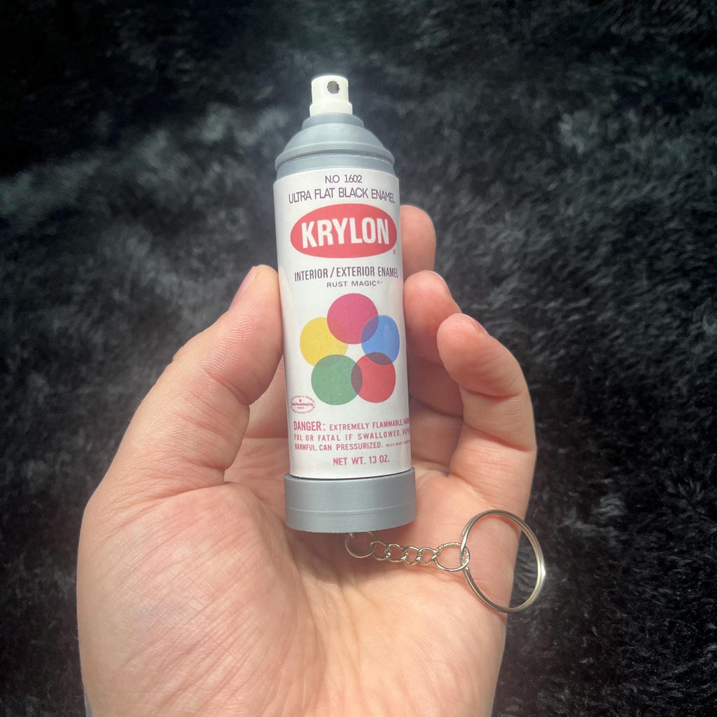 Vintage Krylon Keychain Container