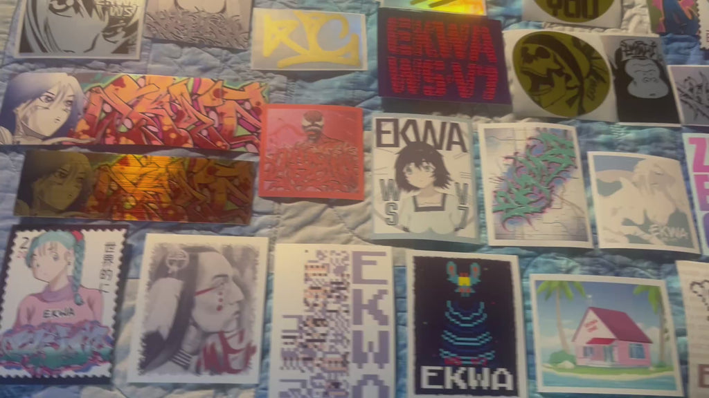 Graffiti Sticker Pack by Matt “Ekwa” Stick